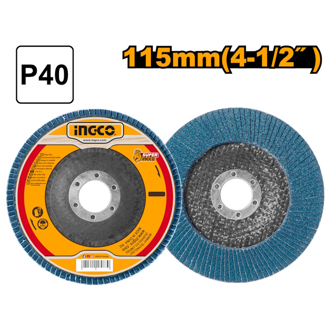 Ingco cirkonijum lamelarni disk 115mm GR40 FDZ1151