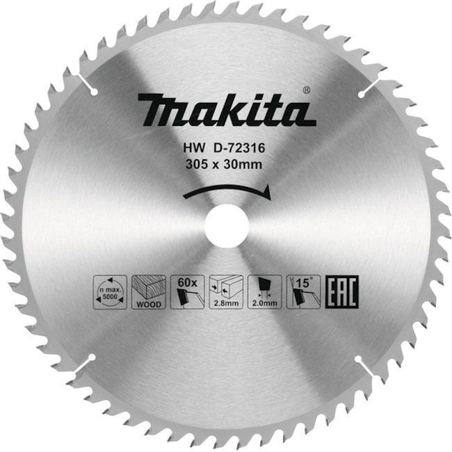 Makita T.C.T list testere 305mm D-72316