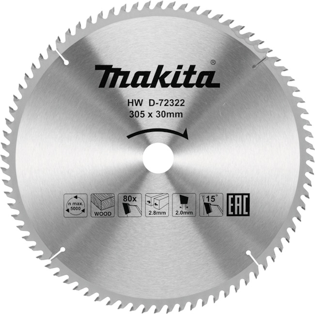 Makita T.C.T list testere 305mm D-72322
