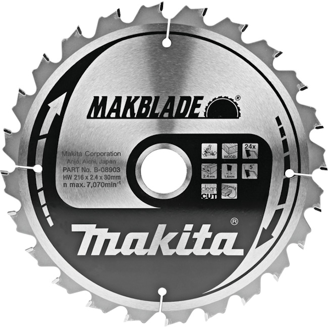Makita list za testeru od tvrdog metala MAKBlade Plus 255mm B-08888