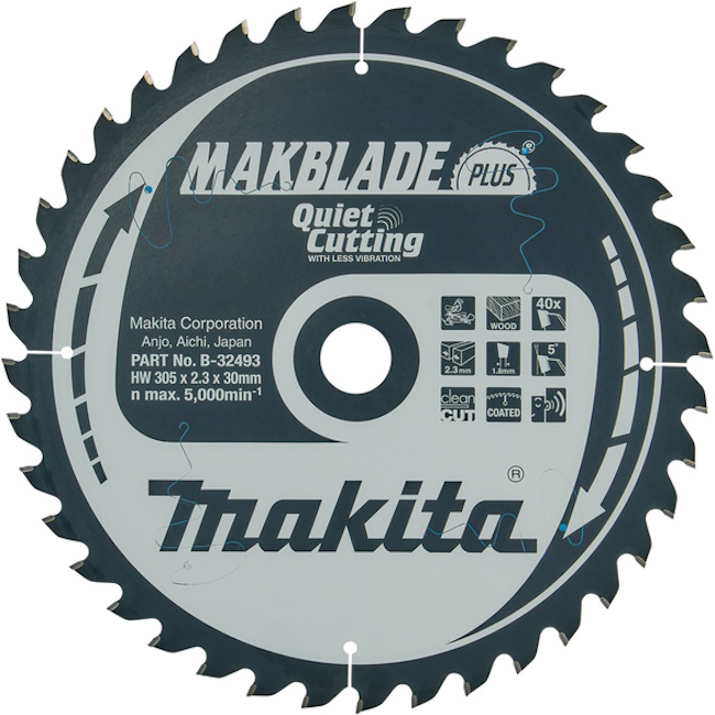 Makita TCT list za testeru MAKBlade Plus 305mm B-32493