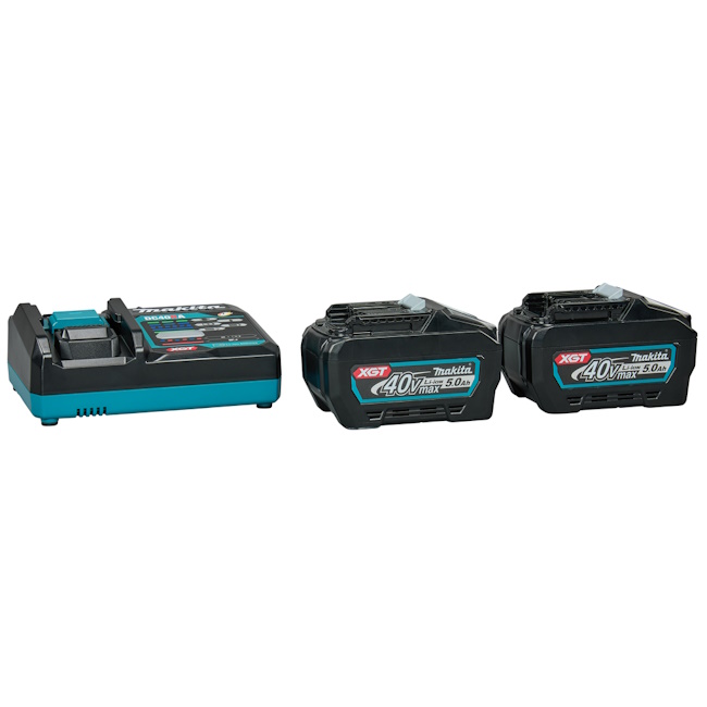 Makita starter set XGT (2 x 5Ah BL4050F + brzi punjač DC40RA) 1911V6-0