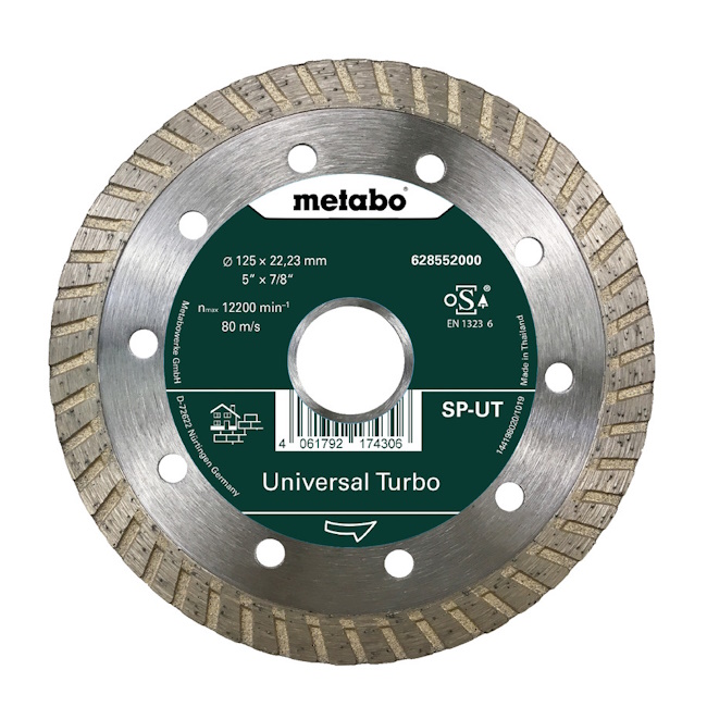 Metabo Promotion dijamantski rezni disk ø125mm za beton SP-UT (Turbo) 628552000