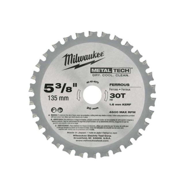 Milwaukee list testere 135x20 30T 48404070