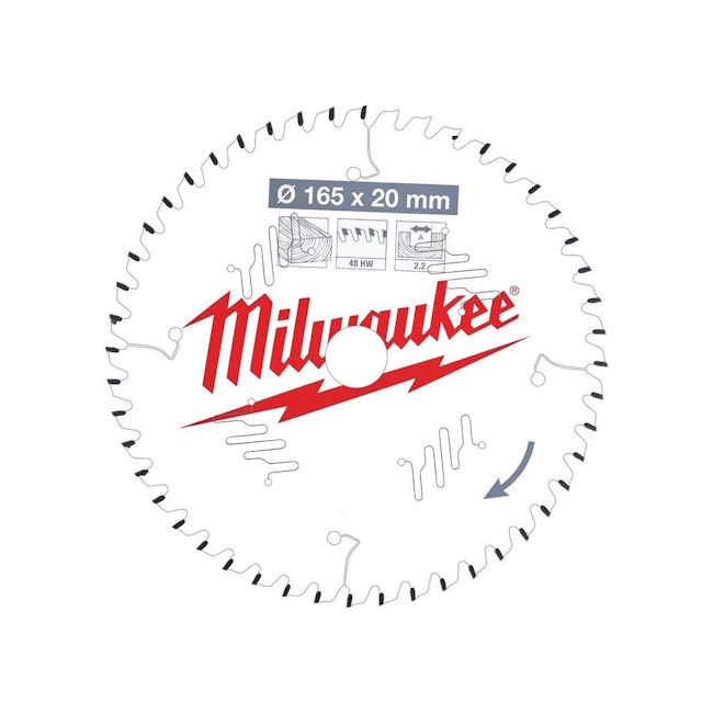 Milwaukee list testere za drvo 165mm 4932471295