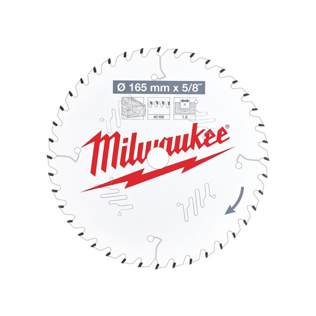 Milwaukee list testere 165x15.87mm 4932471312