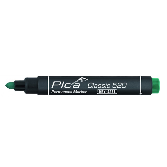 Pica permanent marker Classic zeleni okrugli PC520/36