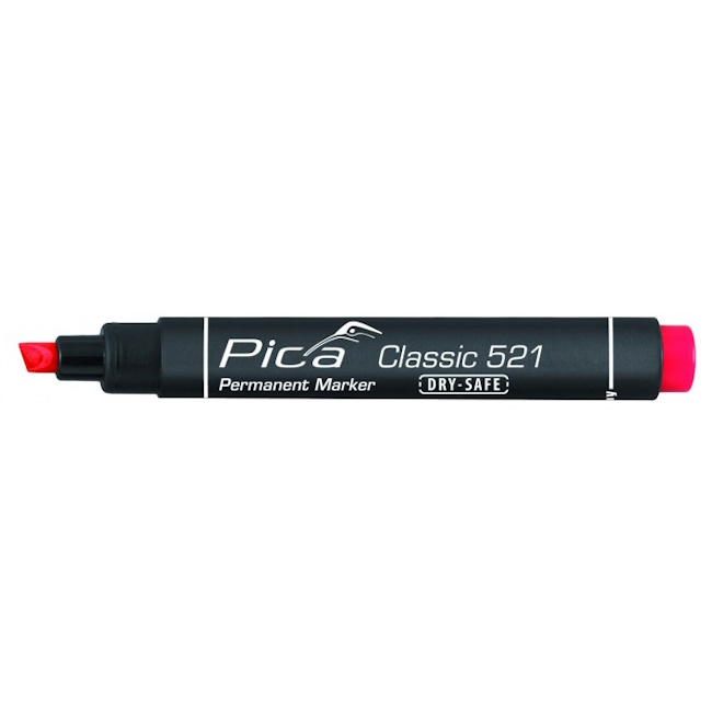 Pica permanent marker Classic crveni kosi PC521/40