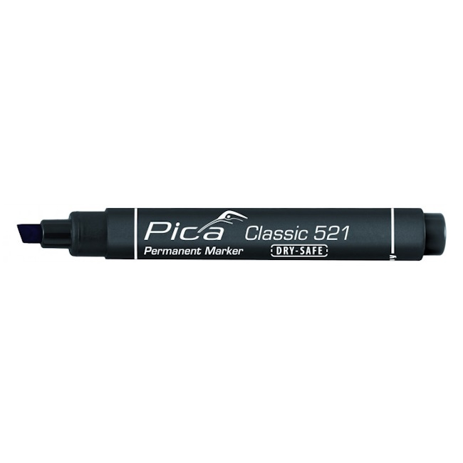 Pica permanent marker Classic crni kosi PC521/46