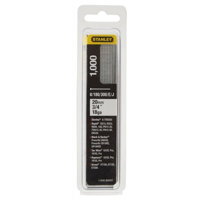 Stanley ekseri za heftalicu 20mm tip J 1000/1 1-SWKBN075T