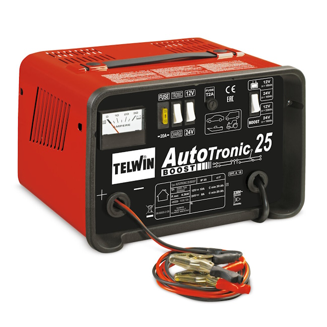 Telwin elektronski punjač baterija 12V/24V AUTOTRONIC 25 807540