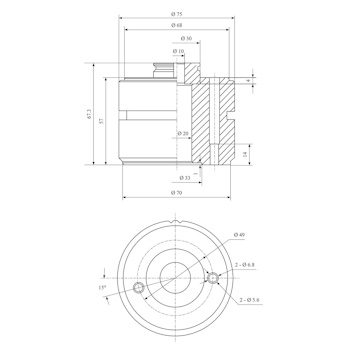 Vertex Multifix E glava za strugarske noževe-3