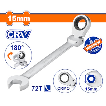 Wadfow vilasti ključ sa račnom i krckalicom 15mm WSA6115
